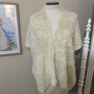 Textured Cream Cardigan #mobwife